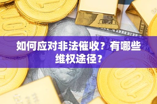 武汉如何应对非法催收？有哪些维权途径？