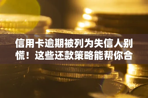 武汉信用卡逾期被列为失信人别慌！这些还款策略能帮你合法止损