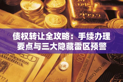 武汉债权转让全攻略：手续办理要点与三大隐藏雷区预警
