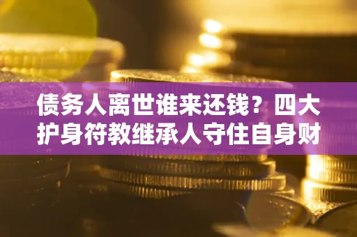 武汉债务人离世谁来还钱？四大护身符教继承人守住自身财产
